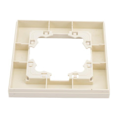 Рамка 1-пост Universal Афина сл.кость A0053-I