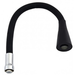 Излив G-LAUF UCG-3259KB гибкий, чёрный