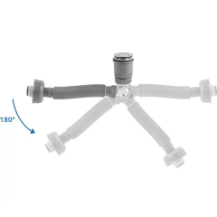 Сифон для умывальника AV Engineering с выпуском roll-over (AVE129765)