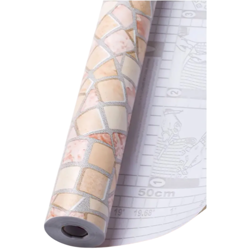 Пленка самоклеящаяся D&B 8м-45см 8062D (бежевая мозаика) (20)