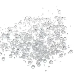 Бусы новогодние 200см Жемчужинки прозрачные Y4-9450 (502899)