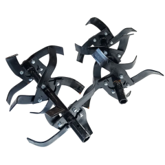 Фреза культиваторная FORZA вал S24 350/455 мм 3 ряда втулка 82 мм