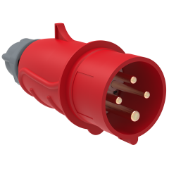 Вилка IEK MAGNUM 3P+E 16A IP44 014 PSN02-016-4 (464781)