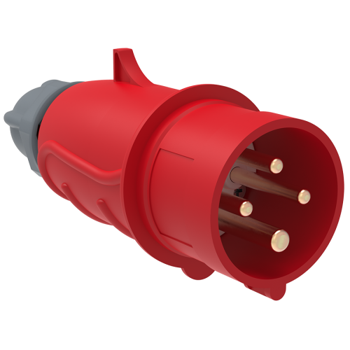 Вилка IEK MAGNUM 3P+E 16A IP44 014 PSN02-016-4 (464781)