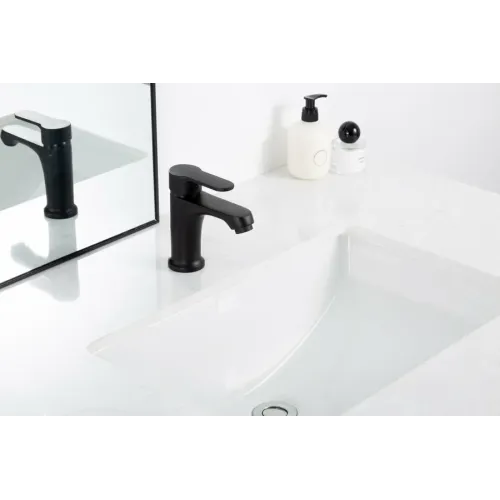 Смеситель для умывальника FRUD R10157-6 чёрный