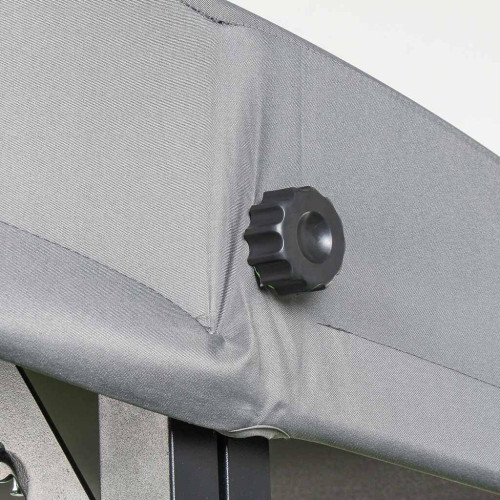 Качели садовые 3-х мест 175*110*163см до 200кг, серые Green Days (352962)