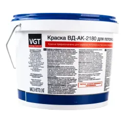 Краска в/д VGT 2180 акрил. для Потолков Белоснежная 3кг