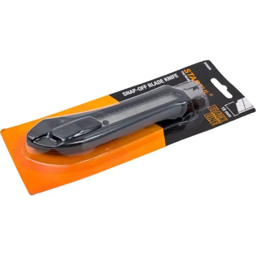 Нож технический STARTUL BLACK LINE 18 мм (ST0925)