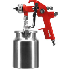 Краскопульт пневмо MATRIX HVLP, 1 литр, сопло 1,4 мм. (57319)