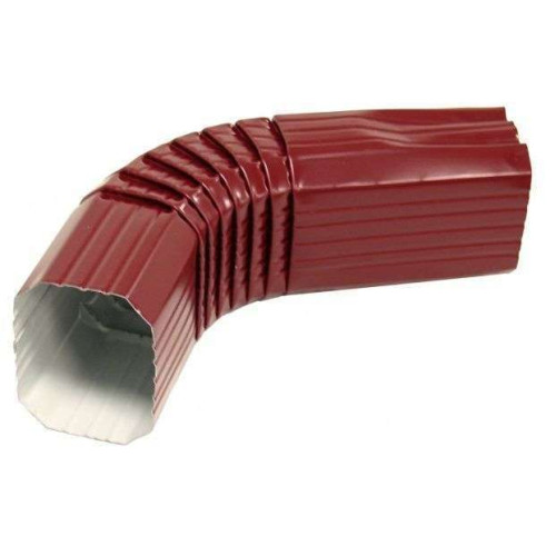 Водосток металлический (RAL 3005) Колено прямоугольное