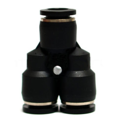 Тройник Y-образный, цанговый зажим 8 мм