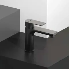 Смеситель для умывальника FRAP F10806-6 чёрный