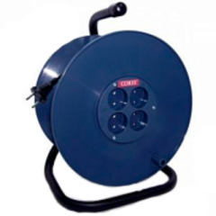 Удлинитель на катушке 4-мест. 40м 2Р+Е 16А (ПВС 3х1,5) СОЮЗ (607031)