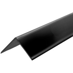 Угол ПВХ ДЕКОНИКА 15*15*2,7 Чёрный глянец №007-0