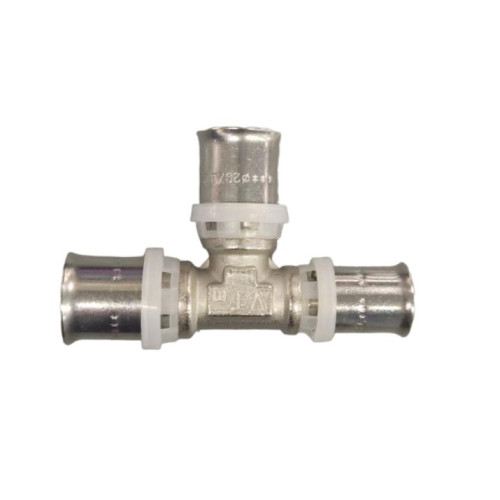 Тройник пресс переходной VT ф 20х20х16 мм VTm.231.N.202016