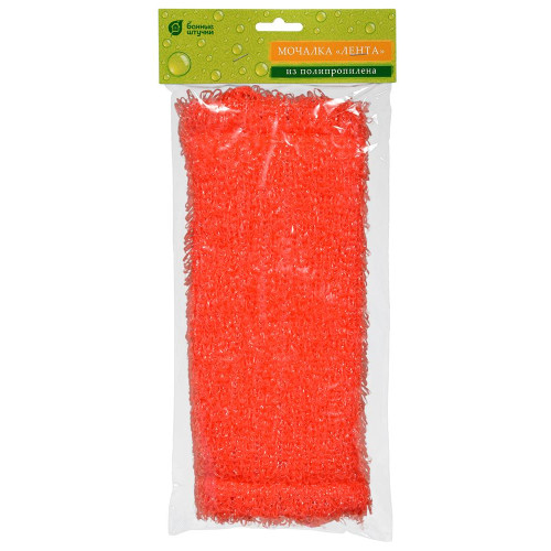 Мочалка Лента 30*12см полипропилен medium 