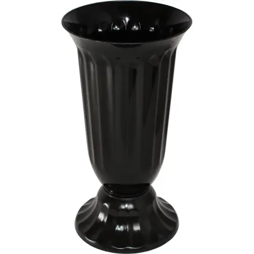 Ваза Флавия под срезку черная 5л (116923)