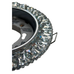 Свет. точ. ECOLA LD7009 GX53-H4 Кристалл прозрачный/хром(622582)