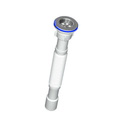 Сифон гофрированный для мойки АНИПЛАСТ G716 1 1/2''х40/50 93см