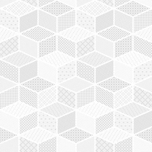 Плитка облицовочная 400*400 КЕРАМИН Тренд 7П белая (за м2)