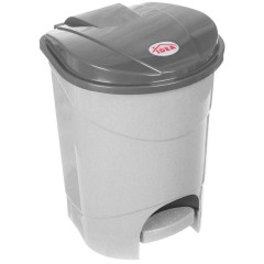 Ведро для мусора IDEA 7л мрамор М2890 (151387)