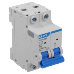 Выключатель автоматический 2-пол. 20A C 4,5кА NXB-63S (R) CHINT 296789