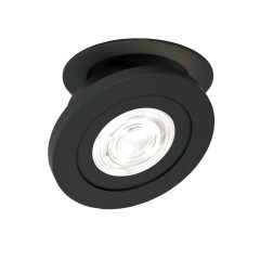 Свет. точ. ES 25084/LED 6W 4000K чёрный(*1)