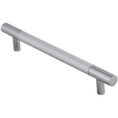 Ручка мебельная рейлинг С15 96мм матовый хром(ЦБ009789)