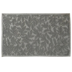 Коврик для ванной 800х1500мм PAMUKLU с рисунком серый MV72434 (272063)