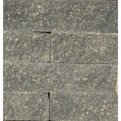 Кирпич Гиперпрессованый Чёрный Декор Ложок 250*90*65 (416 шт. в поддоне)