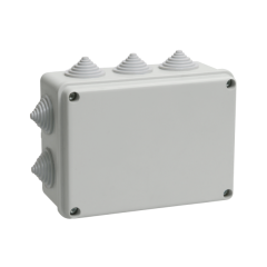 Коробка распред. 190х140х70мм IP55 с гермоввод. ИЭК UKO11-190-140-070-K41-55 (139186)