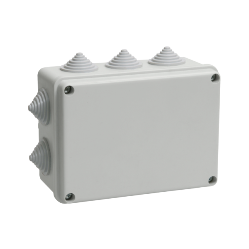 Коробка распред. 190х140х70мм IP55 с гермоввод. ИЭК UKO11-190-140-070-K41-55 (139186)