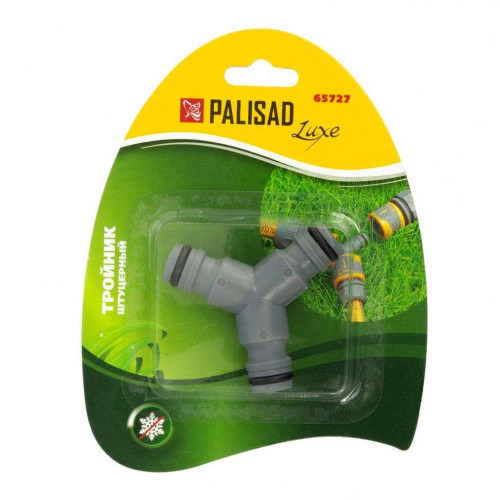 Тройник PALISAD LUXE для разветвления или соединения штуцерный (65727)