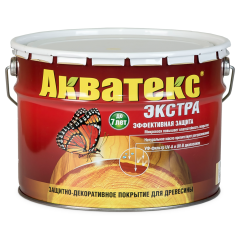 Текстурное покрытие Акватекс-ЭКСТРА ОРЕХ 9л