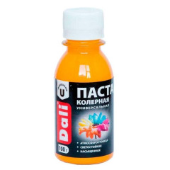 Паста колерная DALI универсальная ЗОЛОТИСТО-ЖЁЛТЫЙ 0,1кг
