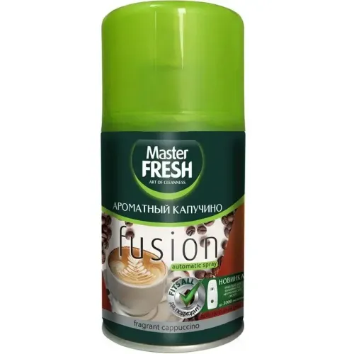Освежитель воздуха MASTER FRESH ароматный капучино 250мл (218370)