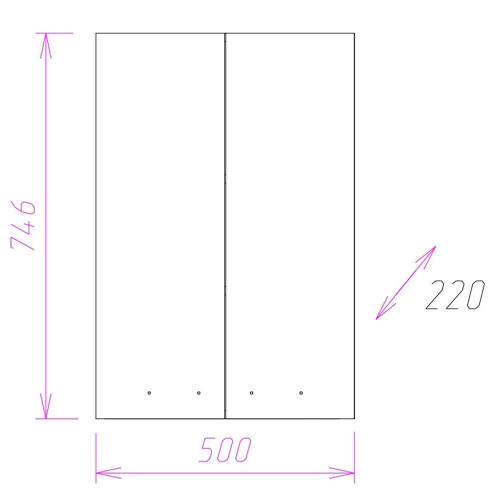 Шкаф навесной ОНИКА 