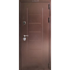 Дверь метал. VD-104 Термо (Капучино) (3 контура) 100 мм 960 R правая