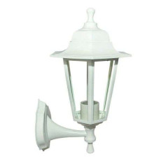 Светильник уличный ЭЛЕКТ Леда1 Е27 60Вт IP44 пласт. белый 6-гран. 35х20см(621922)