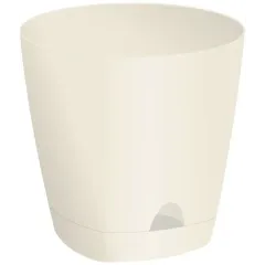 Горшок для цветов 1,35 л сливочный INGREEN AMSTERDAM (ING6199СЛ)