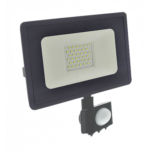 Прожектор (LED) 50Вт 4200лм дневн. 6500К IP65 Фарлайт с датчиком движения