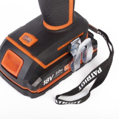 Шуруповерт PATRIOT BR 181UES, 18В, 2Ач,  две батареи (*15)