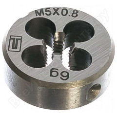 Плашка СИБРТЕХ М05х0,8 мм (77013)