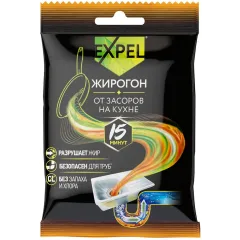 Средство EXPEL для устранения засора порошок жирогон, 50гр (895426)
