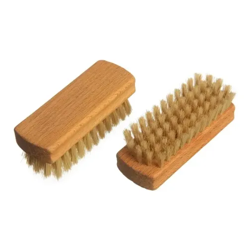 Щетка д/обуви 10см дерево, нат.светлый волос, 59 пучков Б/050 Yozhik