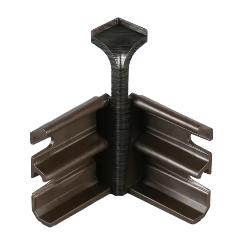 Угол внутренний для вспененного плинтуса Классик Софт 80мм/Венге 226