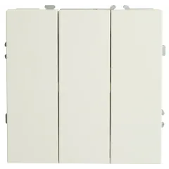 Выключатель 3-кл ЭМИЛИ белый RSW10-5108-01