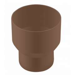 АЛЬТА СТАНДАРТ КОРИЧНЕВЫЙ муфта трубы ПВХ переходная(СНЯТО с производства)