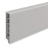 Плинтус прямоугольный 80мм 2,2м ИдеалДюра (ИД-ПП80 002 Светло-серый)
