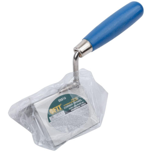 Кельма FIT угловая наружная, нерж. 60х60х80мм (05816)